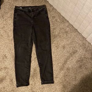 American Eagle Black High Rise Jeggings